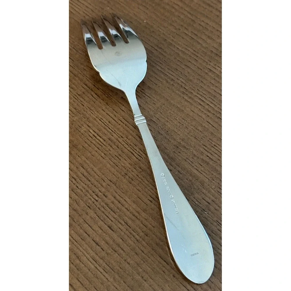 International‎ Silver Summerset Frost Salad Fork Stainless China 7